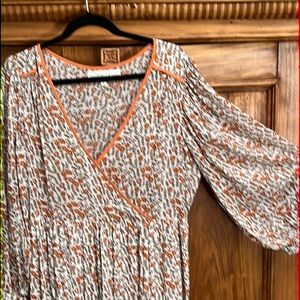 Tissue cotton maxi dress